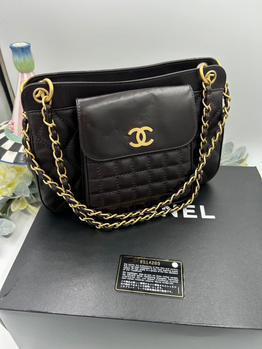 Chanel Cargo Pocket Quilted Shoulder Bag. - Picture 5 of 16